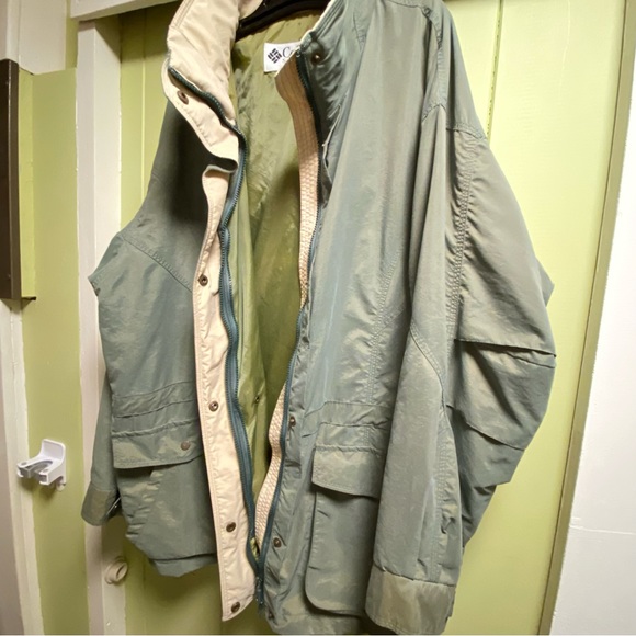 Vintage COLUMBIA SPORTSWEAR Women’s Jacket Green Size Medium / Japan Large - Picture 4 of 14